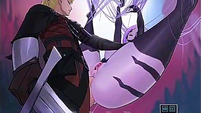 Lara Croft Gets Hardcore Blowjob & Handjob From Futanari In Intense 3D Simulators Session