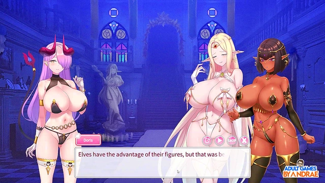 Erotic Anime Game Mystery Female Protagonist's Explicit Adventure Story