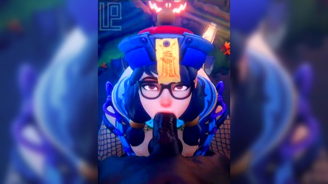 Horny Anime Babe Gives Blowjob And Rides Dick For Facial Cumshot Delight