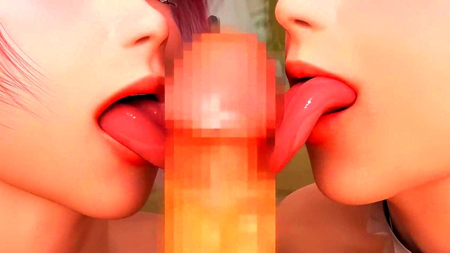 Xmas Temptation Busty Anime Wife Gets Seduced By Nei or's Monster Dick!