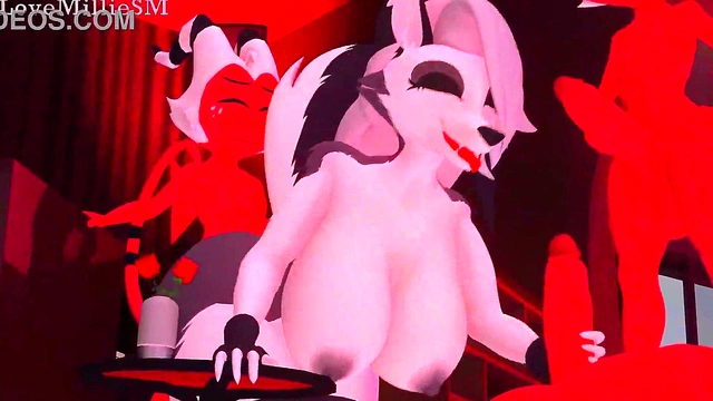 Busty Anime Girls Take On Giant Cocks for Hardcore 3D Anal Adventure