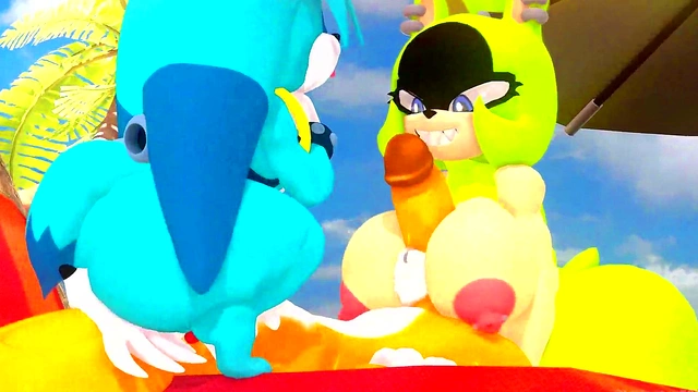 Busty Anime Girls Take On Giant Cocks for Hardcore 3D Anal Adventure