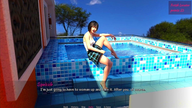 Naughty School Fox Gives Blowjob While Teacher Watches Her Orgasmic Explosion