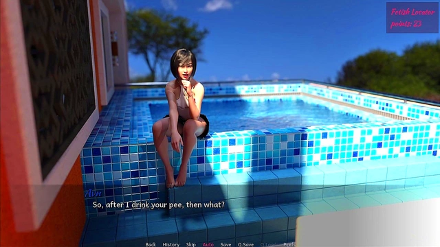 Naughty School Fox Gives Blowjob While Teacher Watches Her Orgasmic Explosion