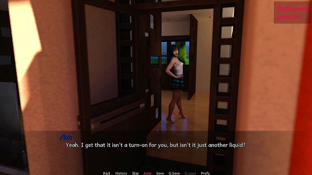 Naughty School Fox Gives Blowjob While Teacher Watches Her Orgasmic Explosion