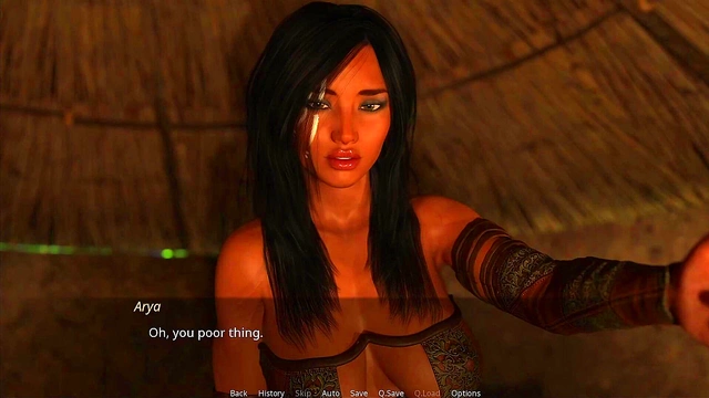 Seductive Redhead Anime Babe Gives Professional FootJob To Horny Guy