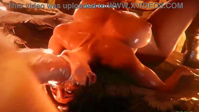 Busty Cosplay Babe Gets Gangbanged Hard for Her First Time Creampie Orgy