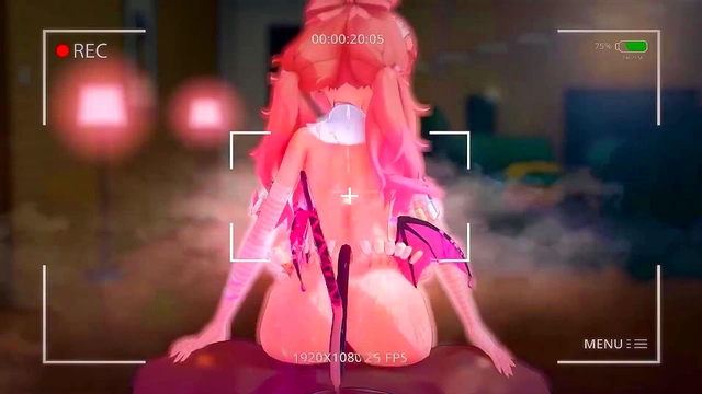 Passionate Anime Lovers' Summer Night Lovemaking With Subtitles