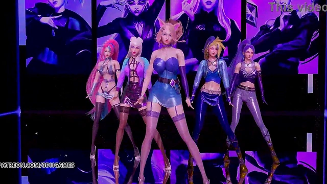 Horny Bitch Gets Fucked Hard at Club in Explicit 3D Anime Game Action Scene