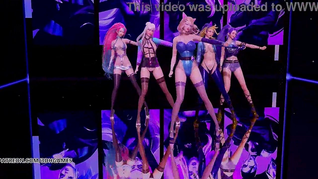 Horny Bitch Gets Fucked Hard at Club in Explicit 3D Anime Game Action Scene