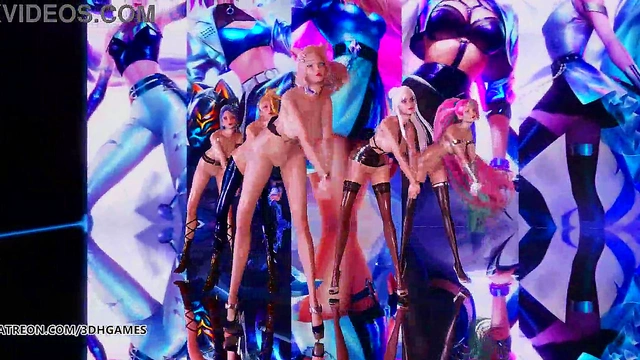 Blonde Uruha Rushia Bound & Fucked Hard for Intense BDSM Orgasm Scene in Anime Fantasy