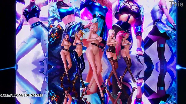 Blonde Uruha Rushia Bound & Fucked Hard for Intense BDSM Orgasm Scene in Anime Fantasy