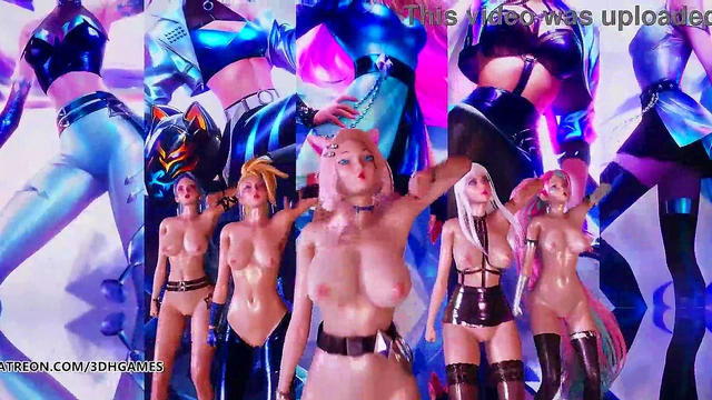 Blonde Uruha Rushia Bound & Fucked Hard for Intense BDSM Orgasm Scene in Anime Fantasy