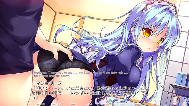 Sexy Zombie Babe With Big Boobs Seduces for Hardcore Anime Sex Scene