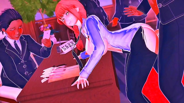 Starfire Sucks Raven's Big Dick for Facial Cumshot in Anime Sex Adventure Fantasy