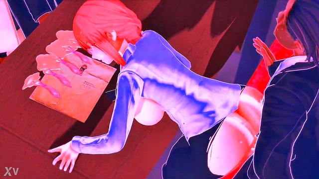 Starfire Sucks Raven's Big Dick for Facial Cumshot in Anime Sex Adventure Fantasy