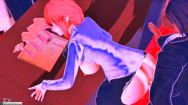 Starfire Sucks Raven's Big Dick for Facial Cumshot in Anime Sex Adventure Fantasy