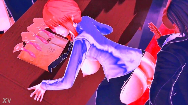 Starfire Sucks Raven's Big Dick for Facial Cumshot in Anime Sex Adventure Fantasy