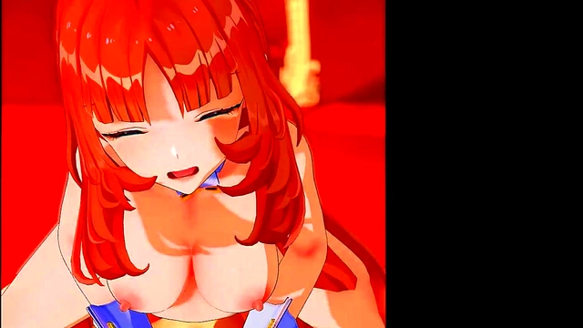 Cheating Cosplay Slut Gets Anime Cocksucked By Giant Dick For Hardcore 3D Orgasm