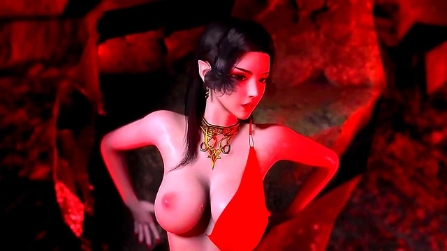 Blazing Blue Anime Girls Enjoy Public Beach Sex Under The Sunlight