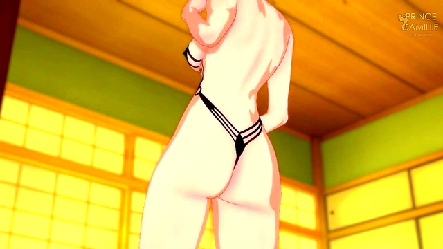 Sexy 3D Asian Stripper With Big Boobs Gets Fucked Hard for Orgasmic Squirt Showdown!