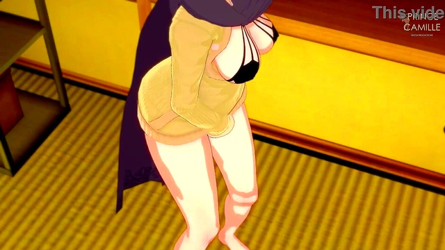 Sexy 3D Asian Stripper With Big Boobs Gets Fucked Hard for Orgasmic Squirt Showdown!