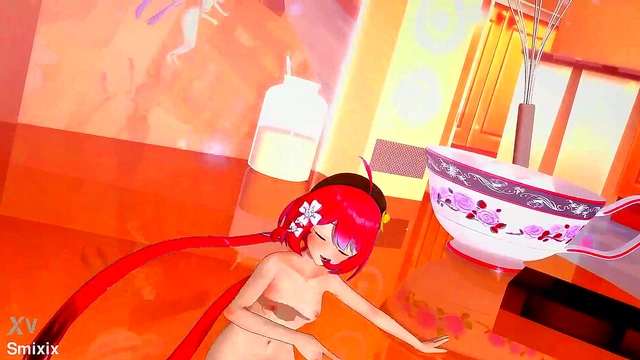 Hot Hikari Gets Fucked by Pokémon in Public for Hardcore Anime Sex Adventure