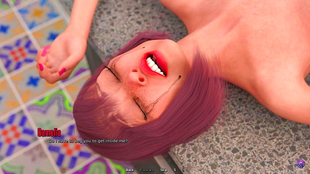 Passionate Love Scenes From Anime Romance Visual Novel Featuring Intense Couples Moments