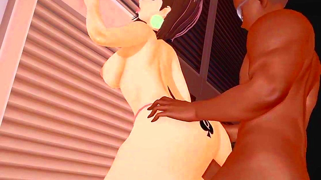 Realistic Futanari Game Sex Scene - Futa Mom Gets Anal & Blowjob From Her Son