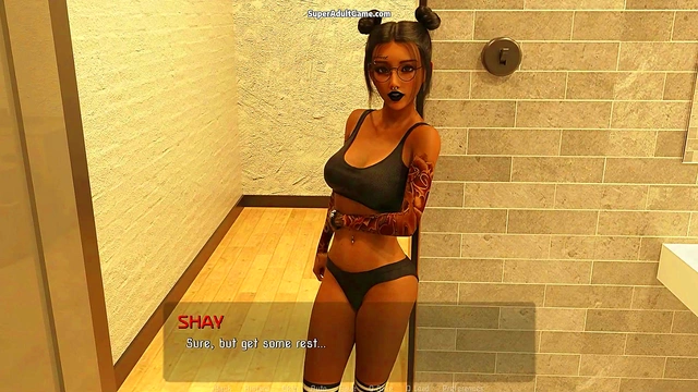 Exposed and Tied Up in Park Busty Anime Babe Gets Hardcore Ecchi Action