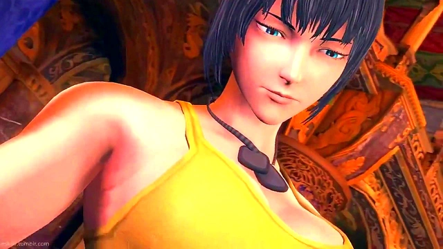 Seductive Anime Gacha Idol Enjoys Intense Hentai Action With Her Partner