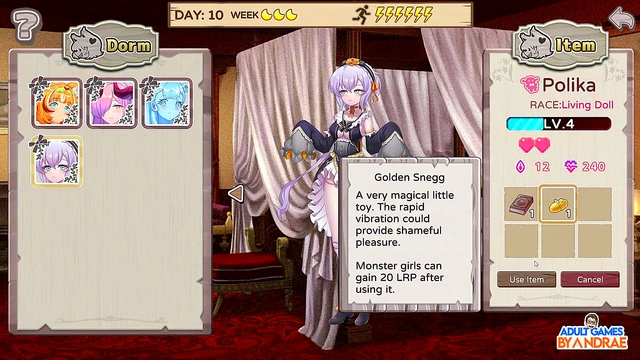 Sexy 3D Anime Stripper cheats in Hot Lingerie for Big Cock Blowjob