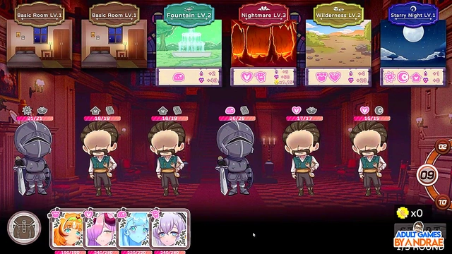 Sexy 3D Anime Stripper cheats in Hot Lingerie for Big Cock Blowjob