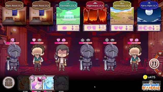 Sexy 3D Anime Stripper cheats in Hot Lingerie for Big Cock Blowjob