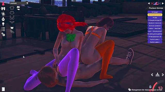 Busty Anime Babe Seduces Nei or for NTR Action in Japanese EroGame Fantasy