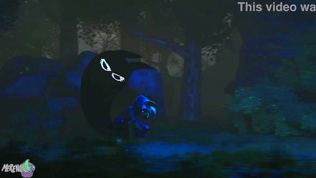 White Queen Seduces BBC in Dark Alley for Hardcore Anime Orgasm