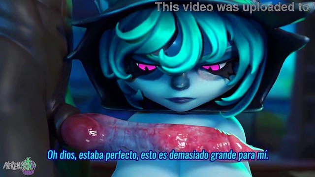 White Queen Seduces BBC in Dark Alley for Hardcore Anime Orgasm