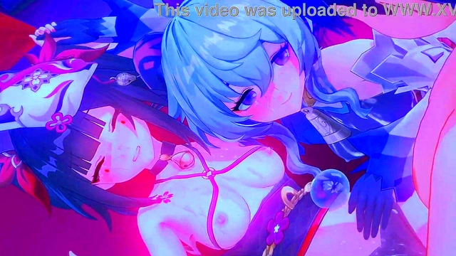 Futa Anime Babe Gets Anal Pounded by Huge Dicks for Orgasmic Cumsession