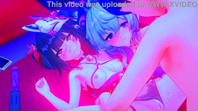 Futa Anime Babe Gets Anal Pounded by Huge Dicks for Orgasmic Cumsession