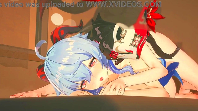 Futa Anime Babe Gets Anal Pounded by Huge Dicks for Orgasmic Cumsession