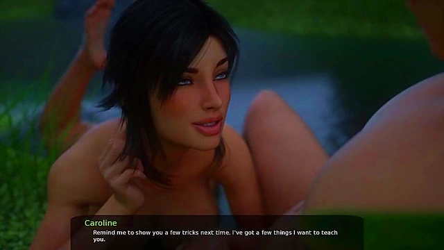 Nerd's First-Time Sex Adventure With Hot University Girl in Sims Style 3D Porn