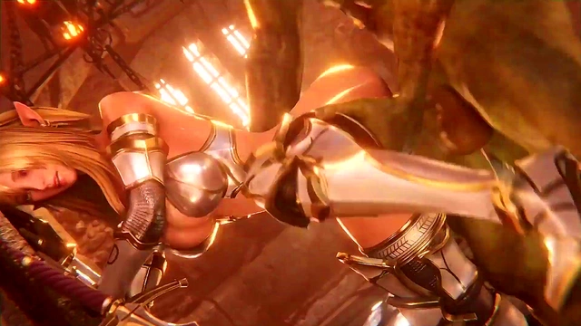 Seductive Lara Croft Sucks Monster Dick for Cum-In-Mouth Orgasmic Adventure