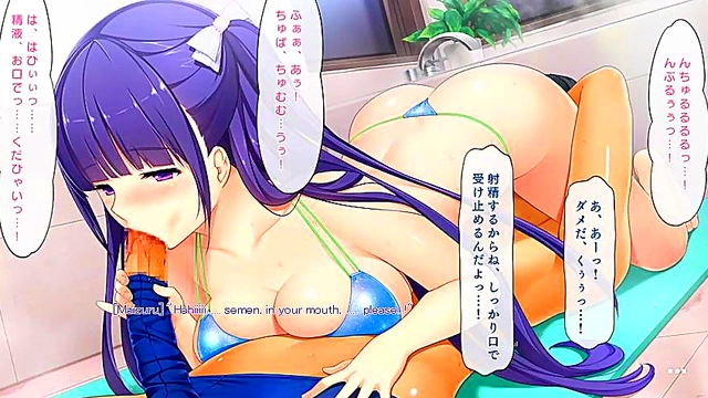 Hot Anime Game Scene Shows Straight Couples in Steamy Intimate Moments Together