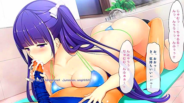 Hot Anime Game Scene Shows Straight Couples in Steamy Intimate Moments Together