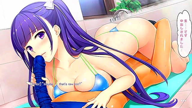 Hot Anime Game Scene Shows Straight Couples in Steamy Intimate Moments Together