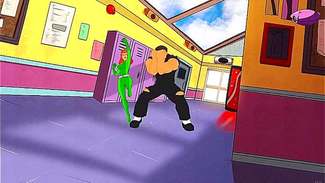 Linda & Caroline Fuck Hard for Orgasms in Milfy City Anime Fantasia